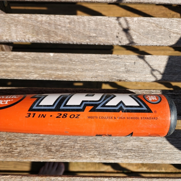 Baseball Louisville Slugger CB750 TPX Omaha 31" 28oz. (-3 ) 2 5/8" Barrell. - Picture 11 of 16